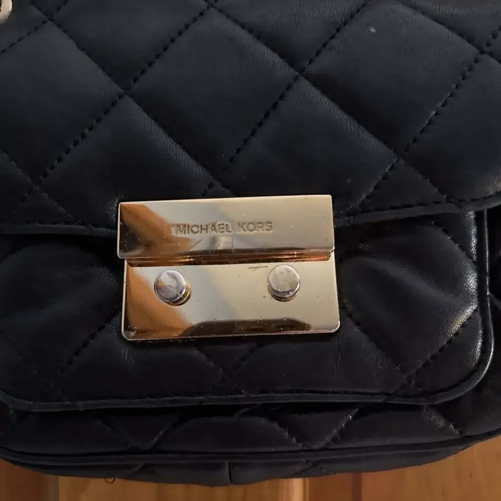 Michael Kors Sloan Small Quilted Leather‎ Shoulder Bag